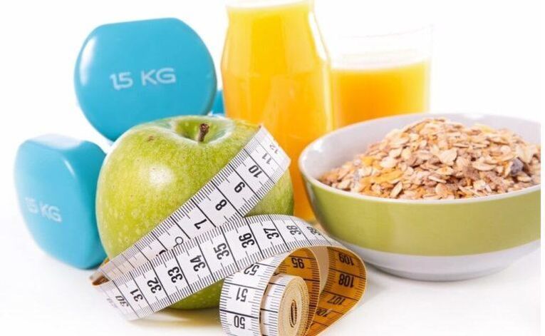 Une bonne nutrition et une activité physique aideront à compléter le régime à 6 pétales